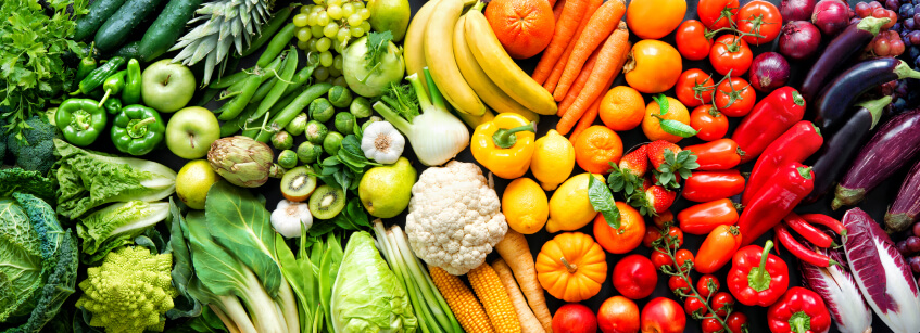 Colores de los alimentos